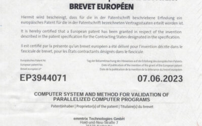 Enhancing Parallel Code Reliability: Discover Our Patent EP3944071