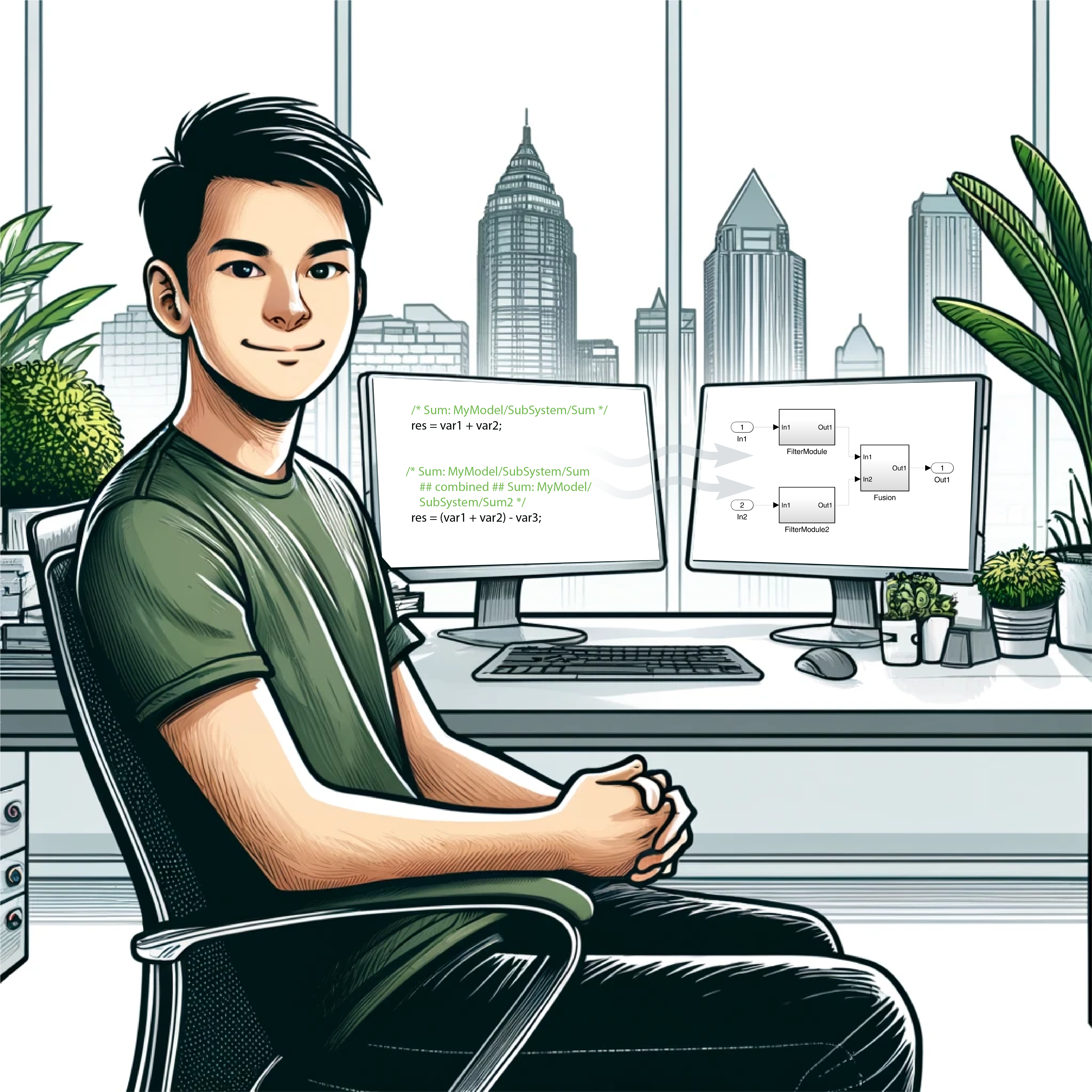 Mapping TargetLink Generated C Code Back to Simulink Blocks