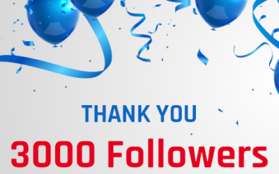 3000 Followers on LinkedIn