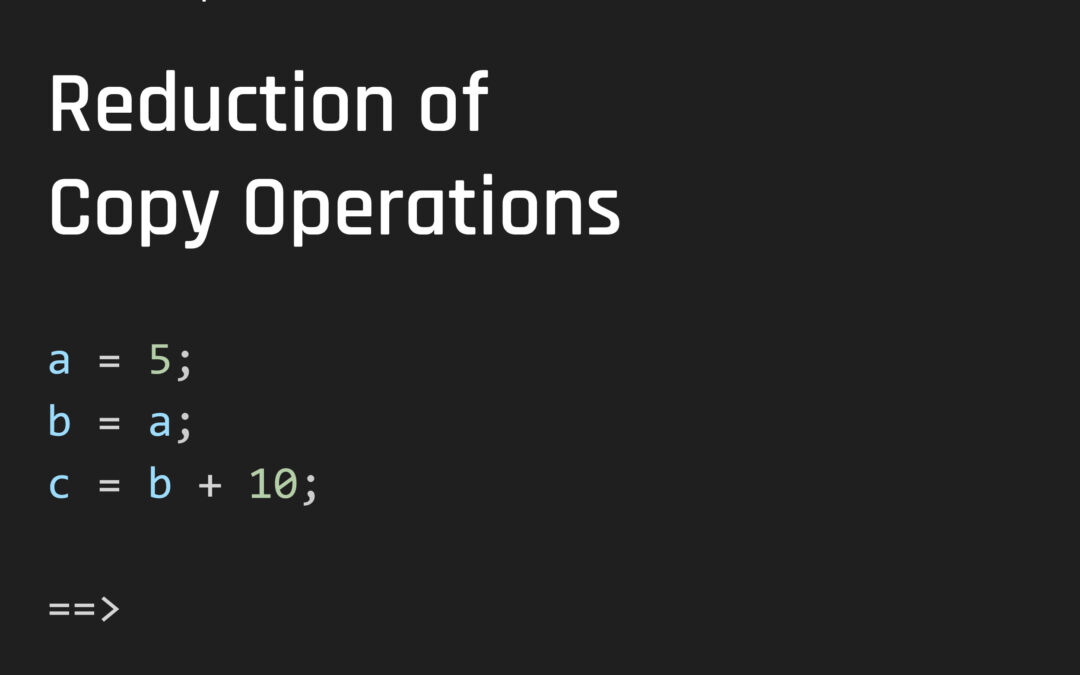 Reduction of Copy Operations (3/3)