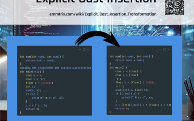 Explicit Cast Insertion Transformation