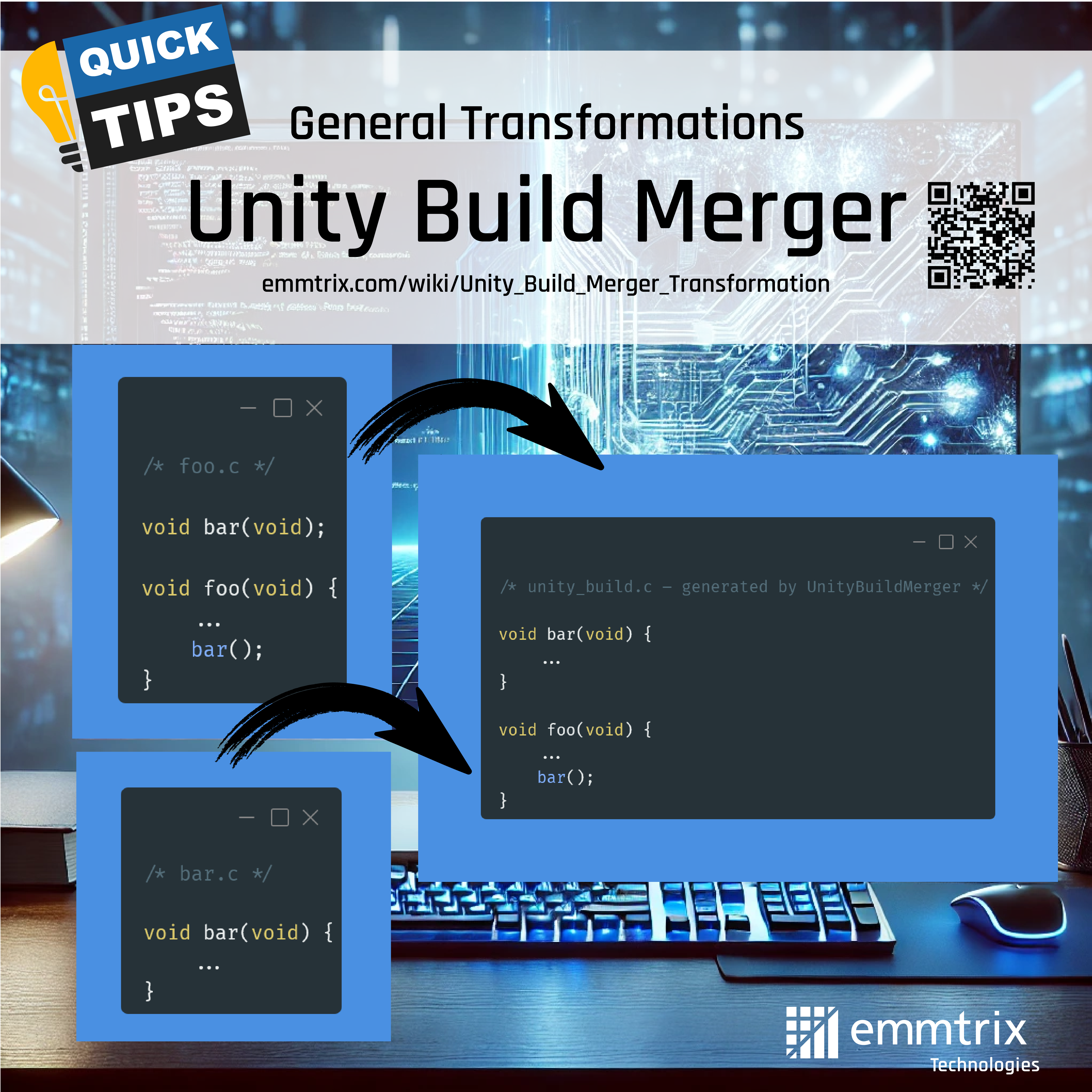 Unity Build Merger Transformation