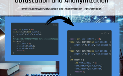 Obfuscation & Anonymization Transformation