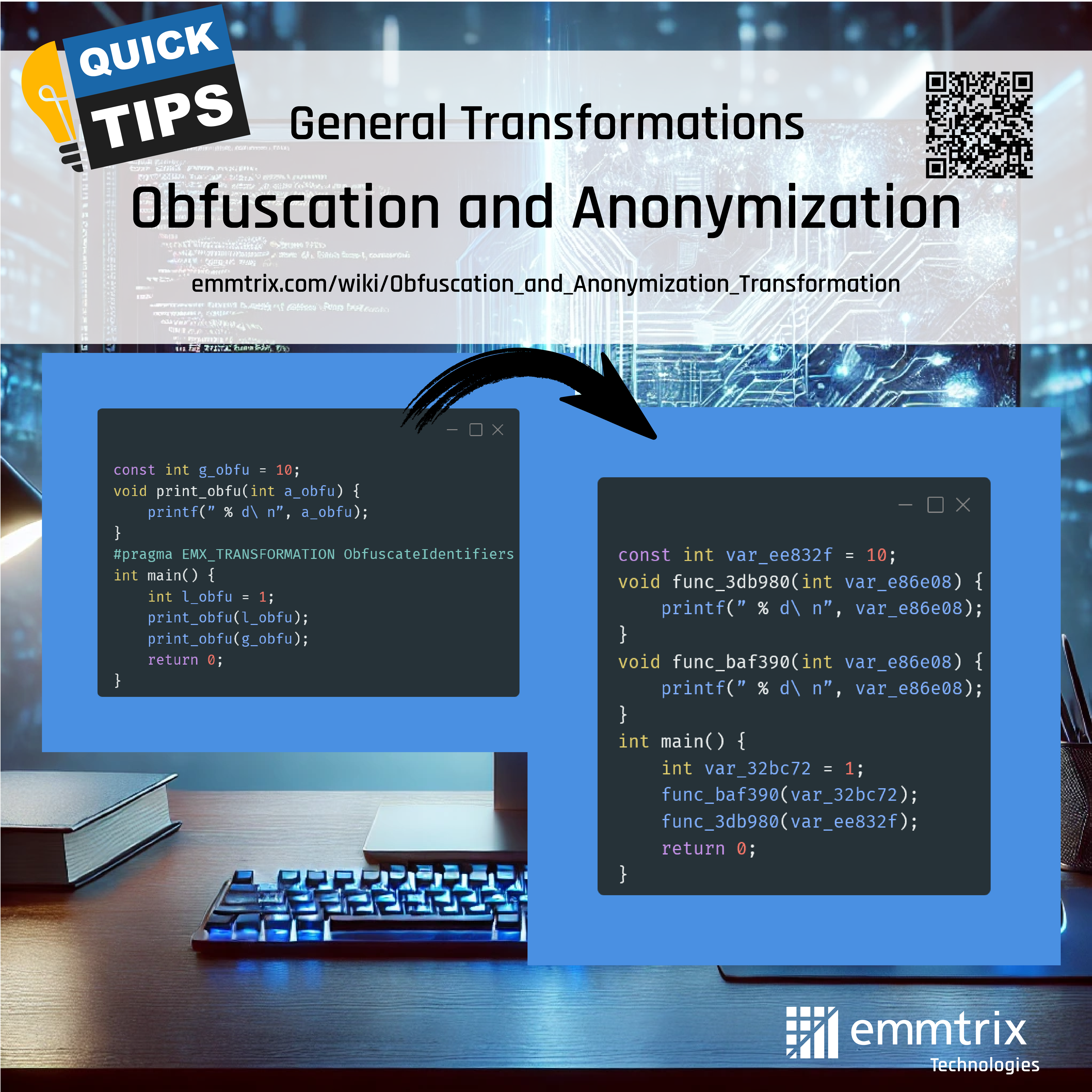 Obfuscation & Anonymization Transformation