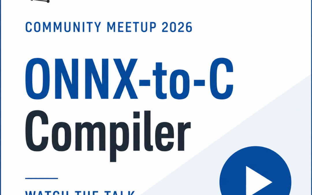 Watch the Talk: ONNX-to-C Compiler